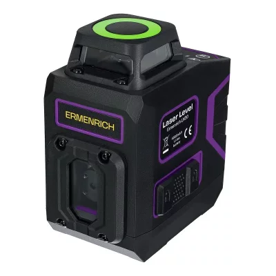 Лазерный уровень Ermenrich PLUS LN30, фиолетовый